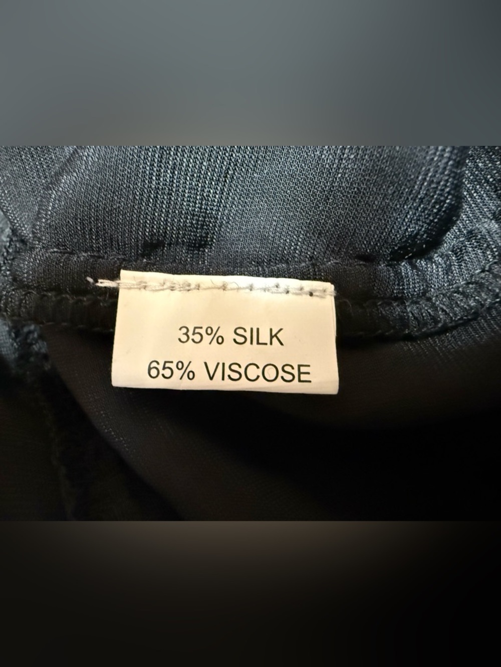 Double D Ranch Black Poncho - Picture 5 of 8